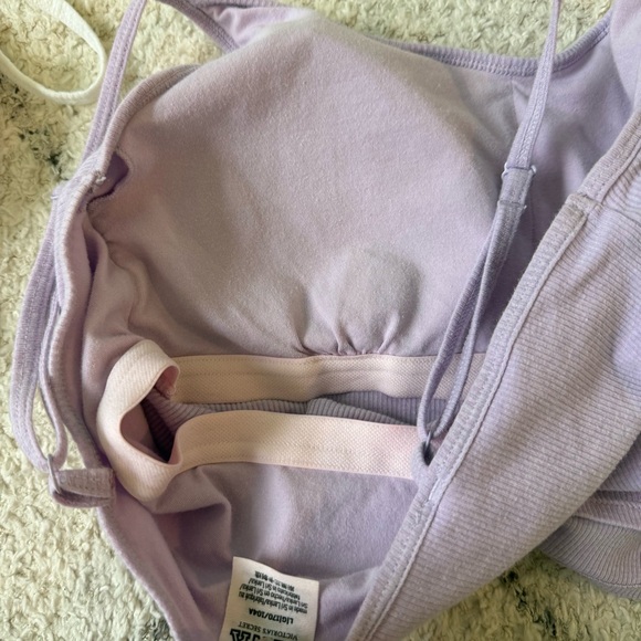 2 Victoria's Secret PINK tanks with built in bras - Picture 7 of 8